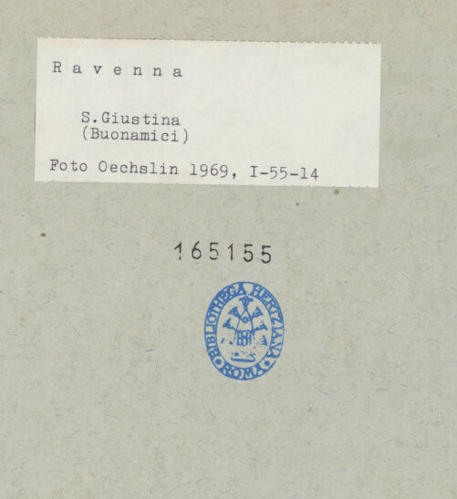 Rückseite von bh165155_recto