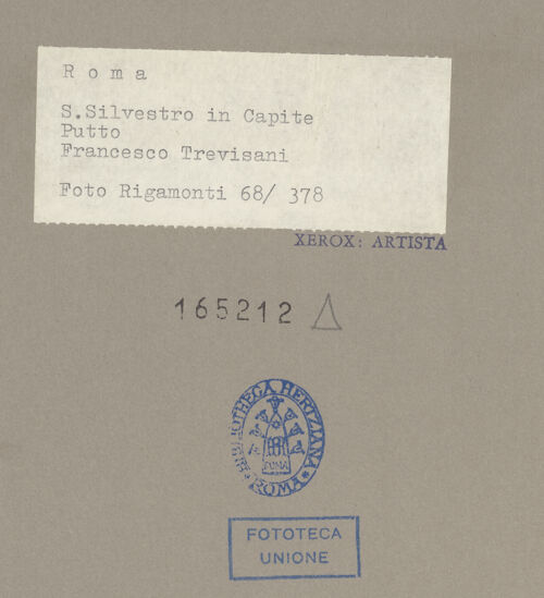 Rückseite von bh165212_recto