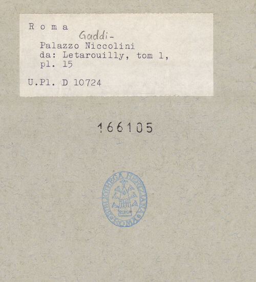 Rückseite von bh166105_recto