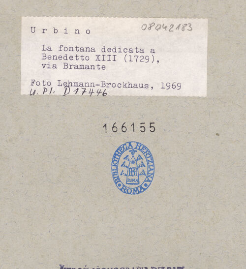 Rückseite von bh166155_recto