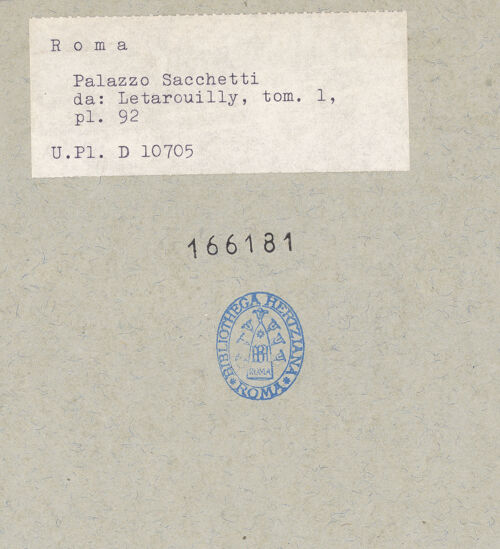 Rückseite von bh166181_recto