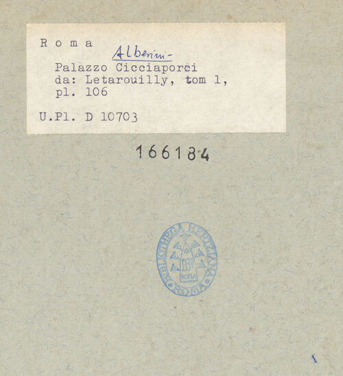 Rückseite von bh166184_recto