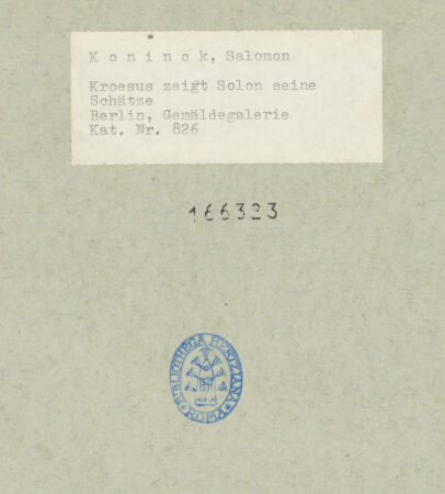 Rückseite von bh166323_recto