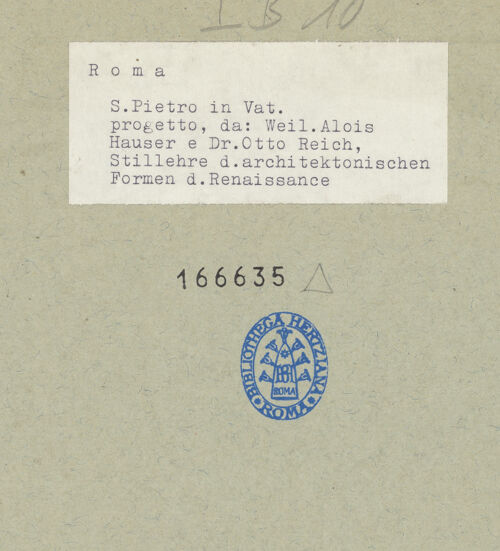 Rückseite von bh166635_recto