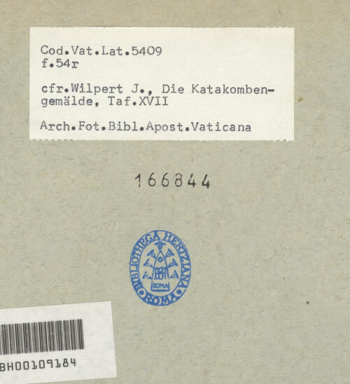 Rückseite von bh166844_recto