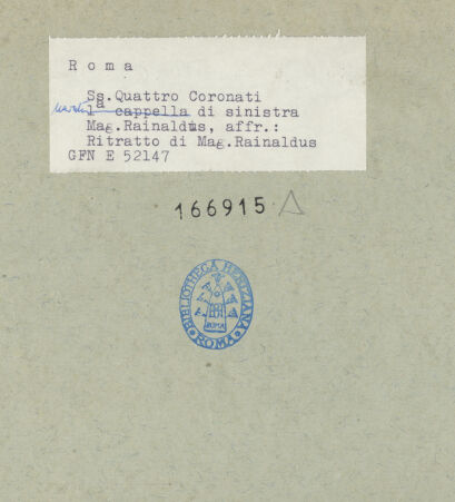 Rückseite von ICCD [https://www.deutsche-digitale-bibliothek.de/content/lizenzen/rv-ez/] Ein Zisterzienser und ein Benediktiner im Disput - Gesamtansicht, bh166915_recto. Foto.