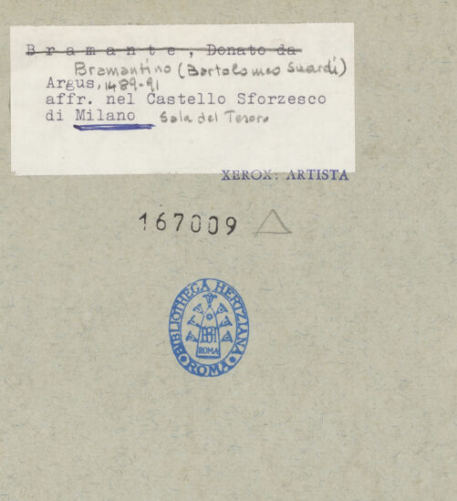 Rückseite von unbekannt [https://www.deutsche-digitale-bibliothek.de/content/lizenzen/rv-fz/] Argus - Gesamtansicht, bh167009_recto. Foto.