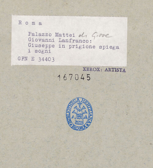 Rückseite von bh167045_recto