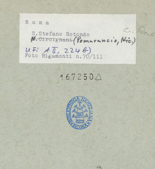 Rückseite von bh167250_recto