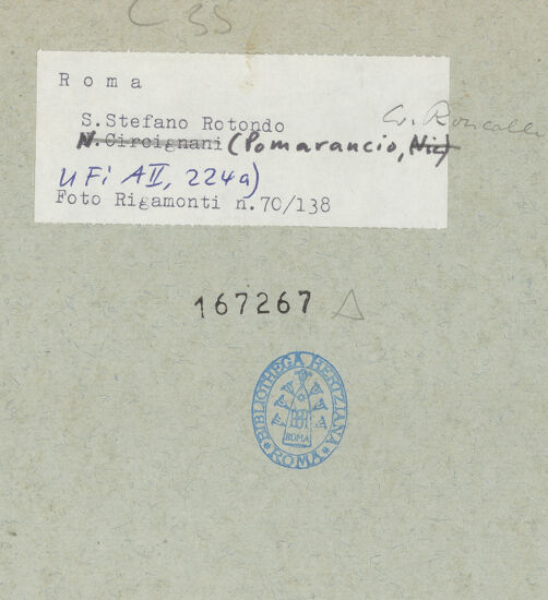 Rückseite von bh167267_recto