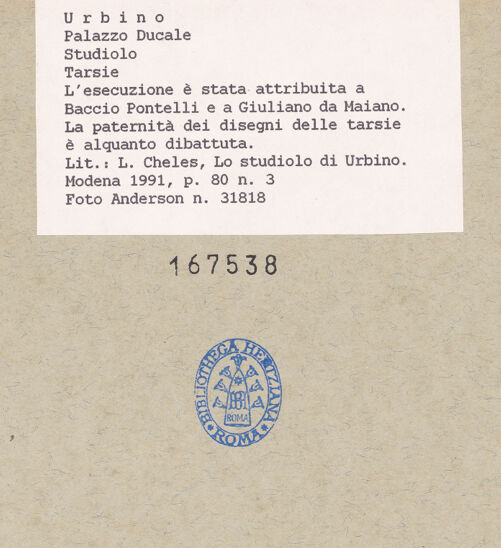 Rückseite von bh167538_recto