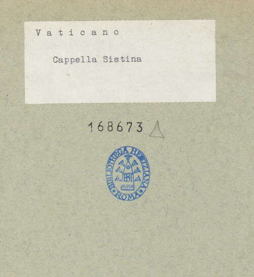 Rückseite von unbekannt [https://www.deutsche-digitale-bibliothek.de/content/lizenzen/rv-fz/] Die Sixtinische DeckeSzenen des Alten TestamentsDie Eherne Schlange - , bh168673_recto. Foto.