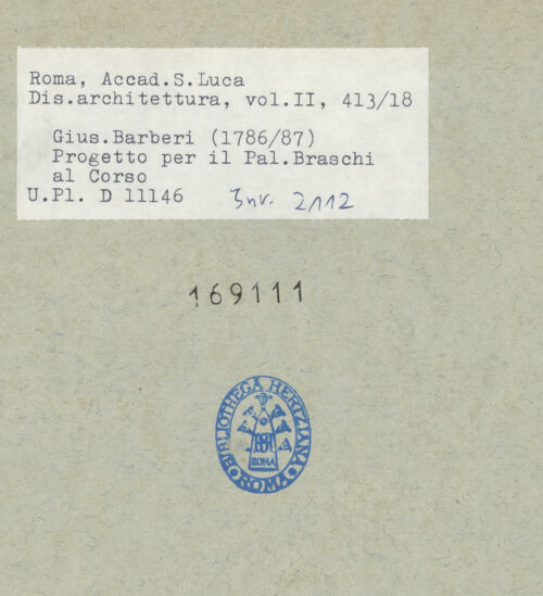 Rückseite von bh169111_recto