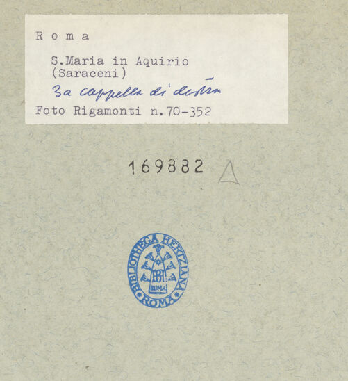 Rückseite von bh169882_recto