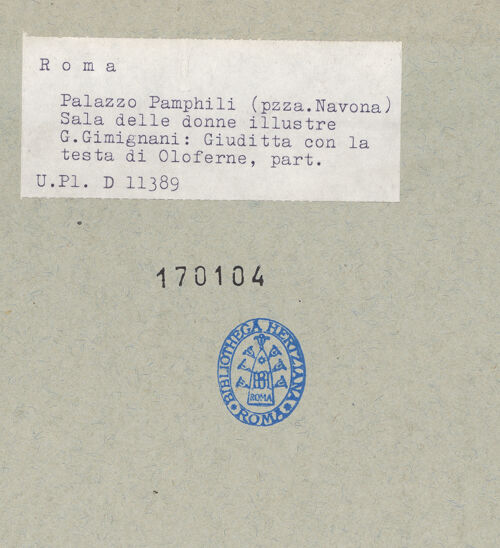 Rückseite von bh170104_recto