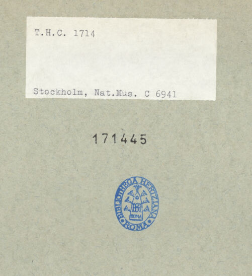 Rückseite von bh171445_recto