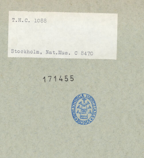 Rückseite von bh171455_recto