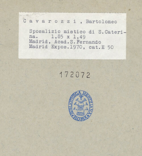 Rückseite von bh172072_recto