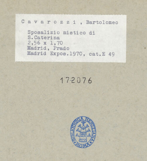 Rückseite von bh172076_recto