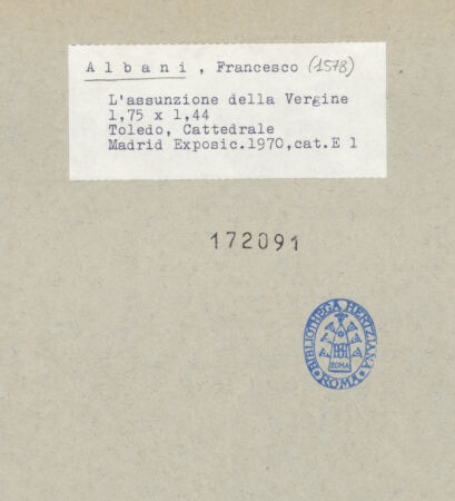 Rückseite von bh172091_recto