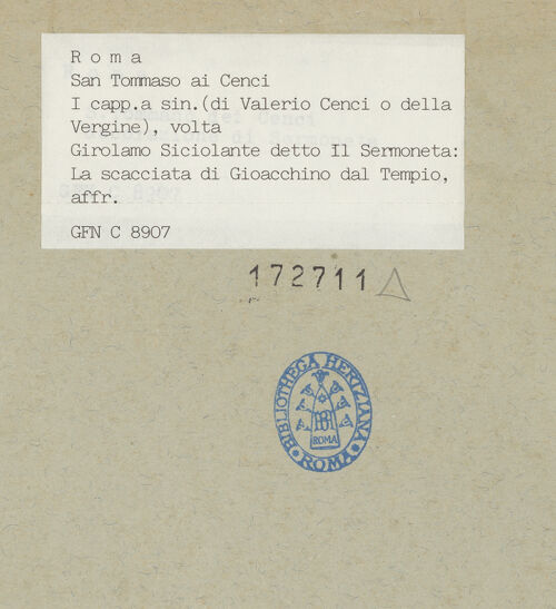 Rückseite von bh172711_recto