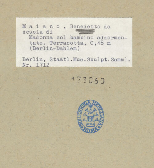 Rückseite von bh173060_recto