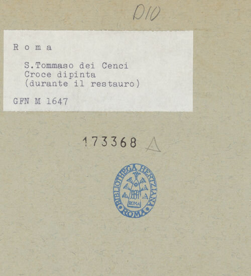 Rückseite von bh173368_recto