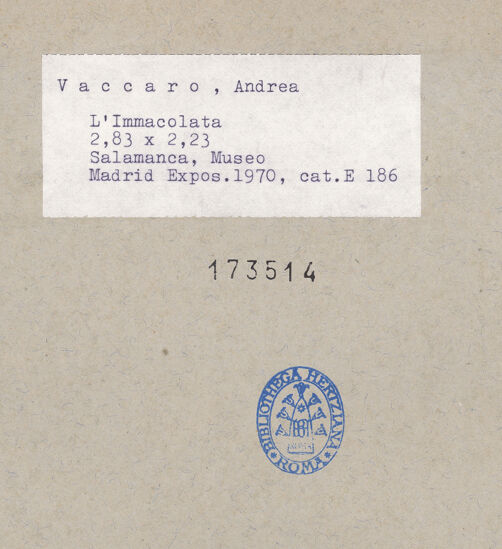 Rückseite von bh173514_recto