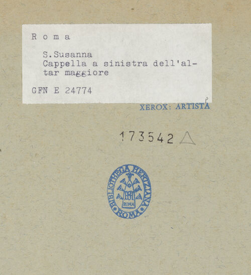 Rückseite von bh173542_recto