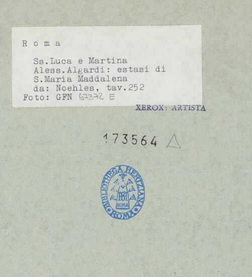 Rückseite von bh173564_recto