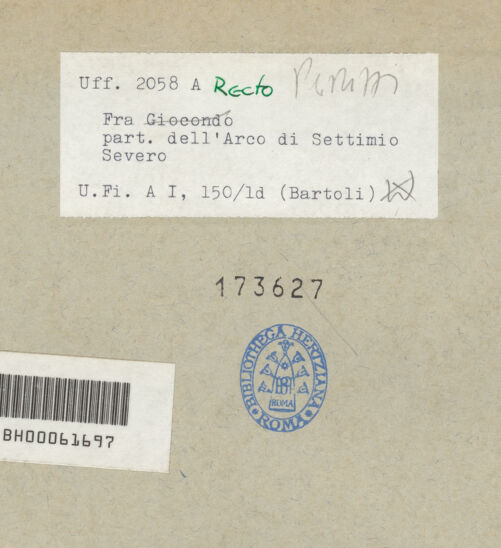 Rückseite von bh173627_recto