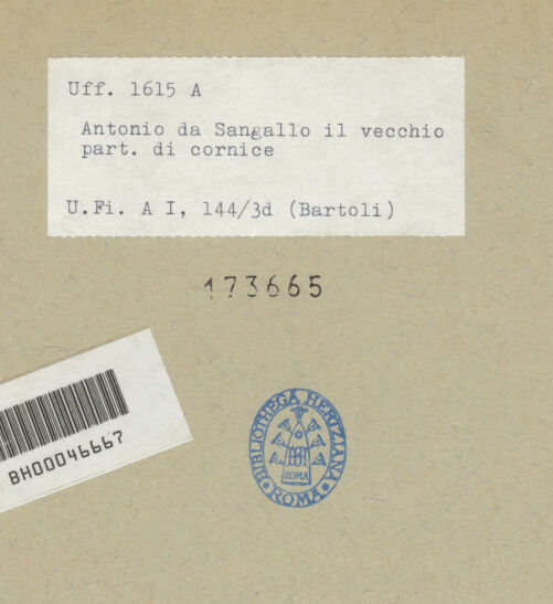 Rückseite von bh173665_recto