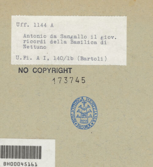 Rückseite von bh173745_recto