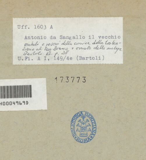 Rückseite von bh173773_recto