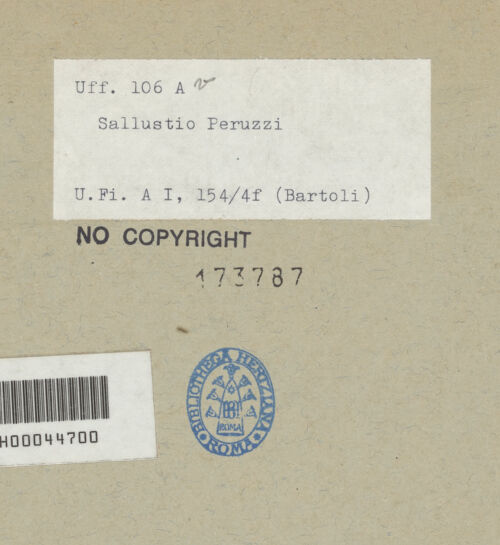 Rückseite von bh173787_recto