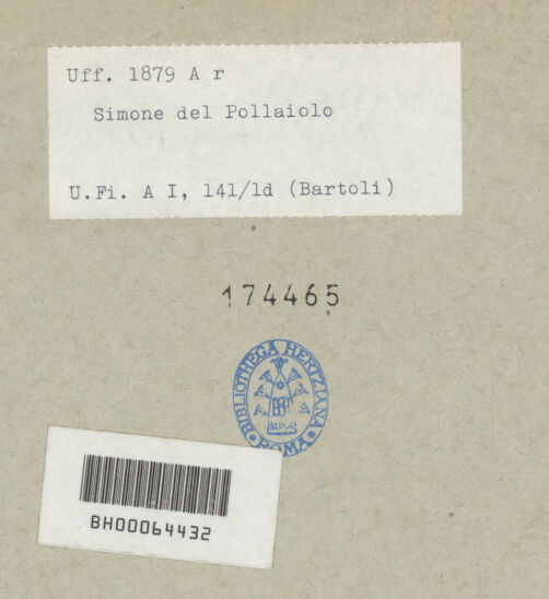 Rückseite von bh174465_recto