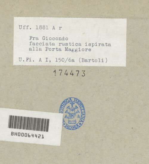 Rückseite von bh174473_recto