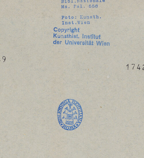 Rückseite von bh174520_recto