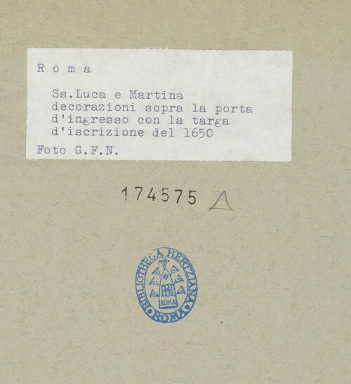 Rückseite von bh174575_recto