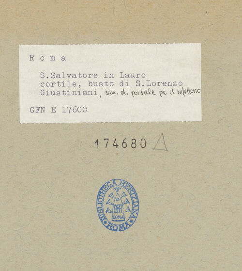 Rückseite von bh174680_recto