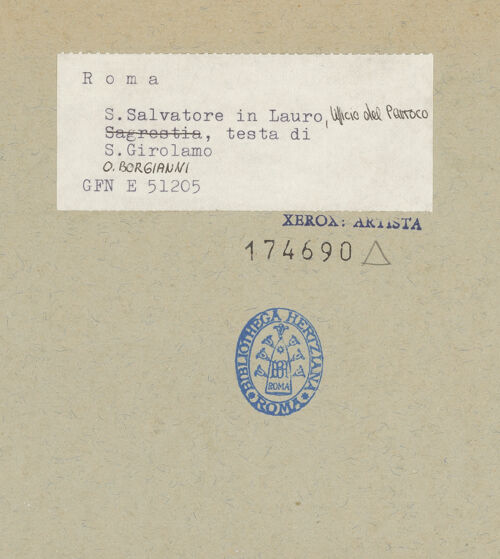 Rückseite von bh174690_recto