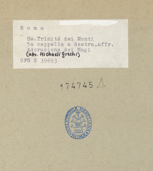 Rückseite von bh174745_recto