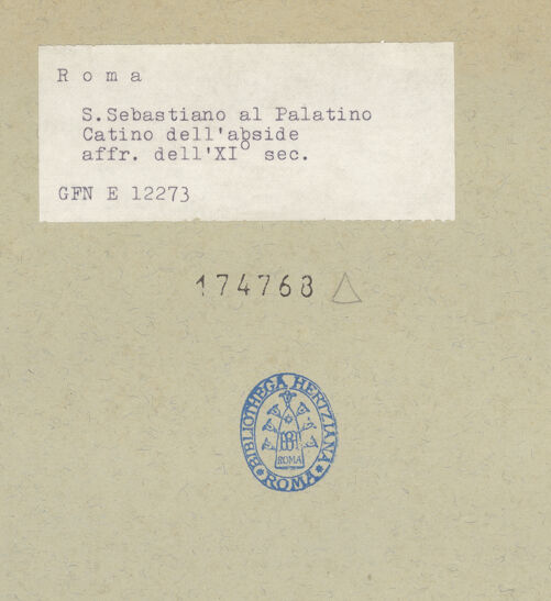 Rückseite von bh174768_recto