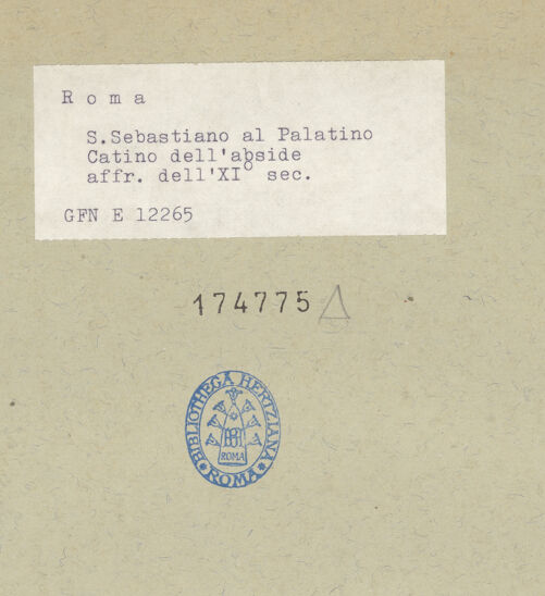 Rückseite von bh174775_recto