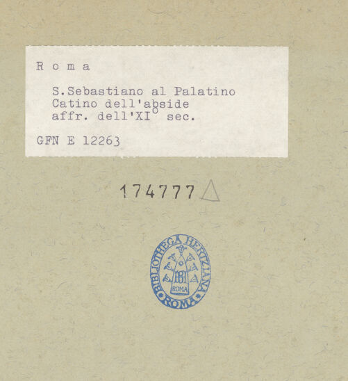 Rückseite von bh174777_recto