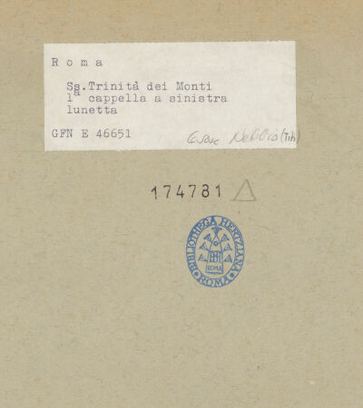 Rückseite von bh174781_recto