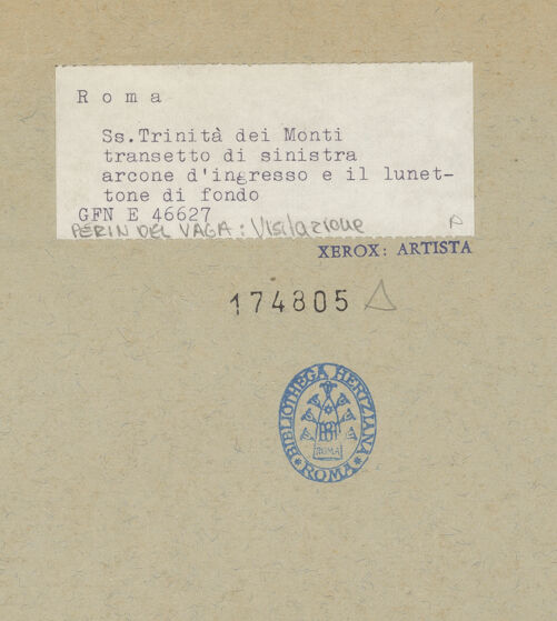 Rückseite von bh174805_recto