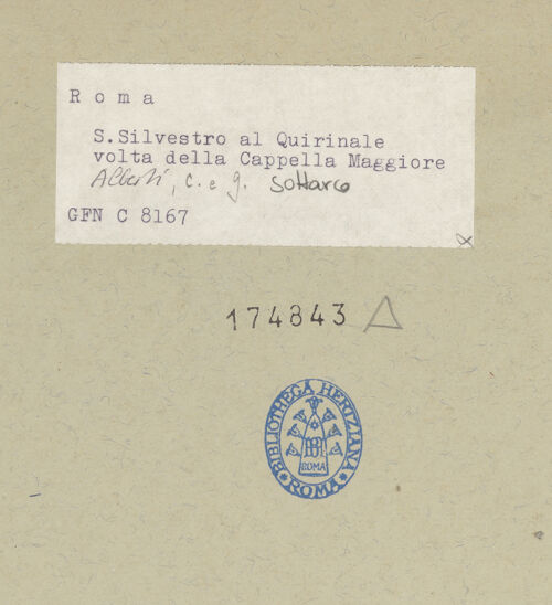 Rückseite von bh174843_recto