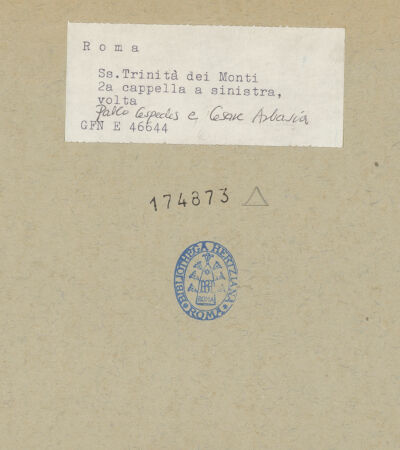 Rückseite von bh174873_recto