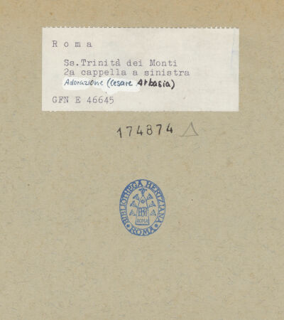 Rückseite von bh174874_recto